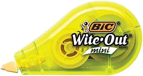 Vista 6 de BIC Wite-Out EZ Correct - Cinta correctora, 7 unidades + 1 mini cinta correctora BIC Wite-Out