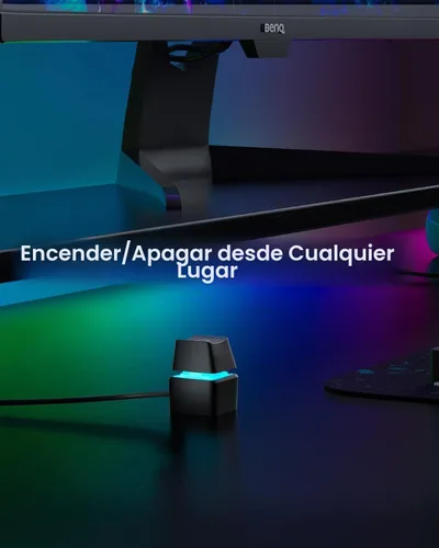 Vista 2 de Oddtone Botón de encendido para PC, interruptor de alimentación LED externo de escritorio encendido/apagado, 65 pulgadas, botón de inicio de PC