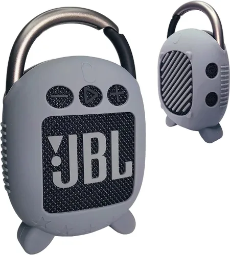 Vista 7 de JCHPINE Funda de silicona para JBL Clip 4, estuche protector para altavoz Bluetooth portátil JBL Clip 4, accesorios para altavoz Bluetooth portátil