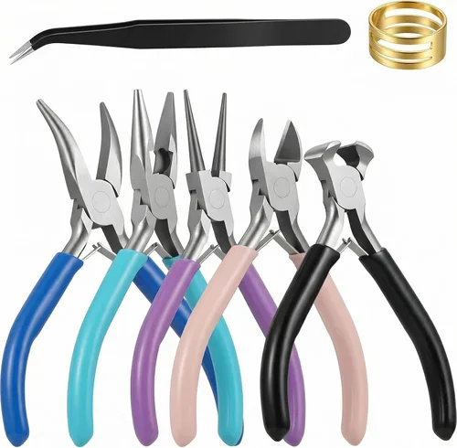 Vista 9 de 3 Pcs Jewelry Pliers Set, Jewelry Making Tools for Jewelry