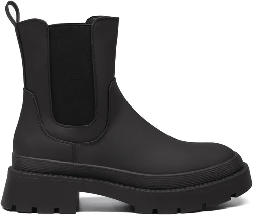 Vista 2 de DREAM PAIRS Botas de plataforma Chelsea para mujer