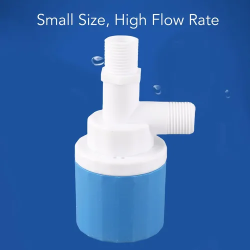 Vista 6 de Válvula de bola flotante de 1/2 pulgada DN15 Control automático de nivel de agua para tanque/piscina/inodoro Rango de presión de 0.4-22.0 lbs