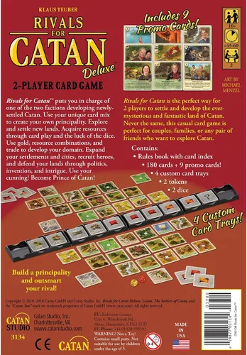 Vista 2 de Juego de mesa Rivals for Catan Deluxe (idioma español no garantizado).