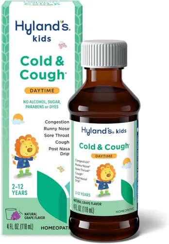 Vista 8 de Hyland's Resfriado y Tos para Niños, Paquete Combinado de Día y Noche, Medicina para el Resfriado para Edades de 2 Años en Adelante, Jarabe Medicina