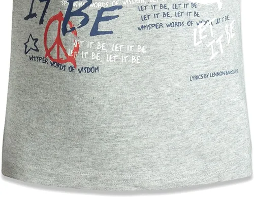 Vista 5 de Lyrics by Lennon and McCartney Paquete de 5 camisetas gráficas de bebé a niño grande