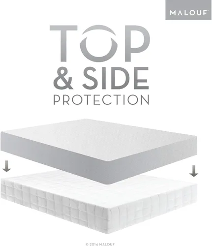 Vista 5 de Protector de colchones hipoalergénico SLEEP TITE FIVE-5IDED. 100 % impermeable., Poliéster & Mezcla de poliéster, gemelo