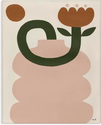 Vista 10 de Stupell Industries Placa abstracta de pared de tulipanes boho por Moira Hershey