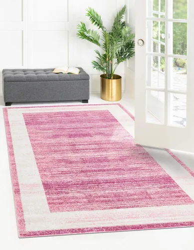 Vista 25 de Unique Loom Uptown Collection - Alfombra Yorkville (2 pies 2 pulgadas x 6 pies, color azul marino/marfil)