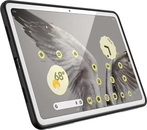 Vista 4 de Speck Funda y soporte para tablet Google Pixel 2023, parte trasera completa, delgada, resistente a los arañazos, protección contra caídas y soporte