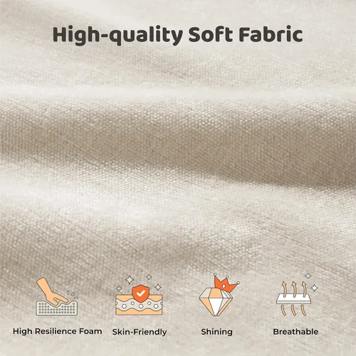 Vista 9 de RECCI AirFrame Cloud Queen - Base de cama tapizada con cabecera extra ancha, plataforma totalmente acolchada de espuma de 5 pulgadas, fácil montaje