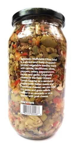 Vista 3 de Solestado Ensalada de aceitunas Muffuletta 33.9oz
