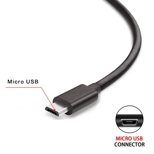 Vista 2 de Cable cargador de micrófono de karaoke, cable de carga USB compatible con BONAOK/ShinePick/BlueFire/Ankuka/SUNY/Mpow micrófono de karaoke