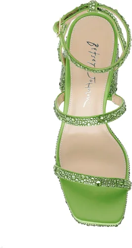 Vista 6 de Betsey Johnson Sandalias de tacón Denni para mujer