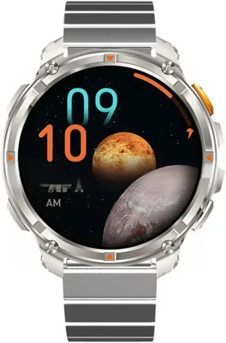 Vista 24 de Relojes inteligentes múltiples modos deportivos para hombres con linterna, reloj inteligente para Android y iPhone, pantalla táctil HD de 1.7 Negro