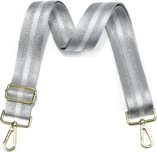 Vista 41 de LVYOUME Correa para bolso, accesorios plateados, correas anchas para bolsa, correa de hombro ajustable para bolsos
