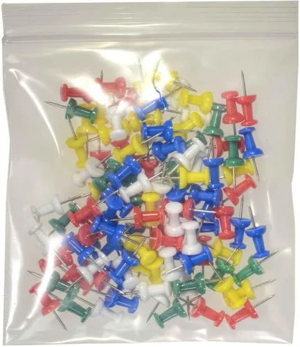 Vista 4 de uGems 3" x 3" Bolsas de plástico transparentes resistentes de 6 mil con cierre resellable para embalaje, almacenamiento, herramientas, manualidades