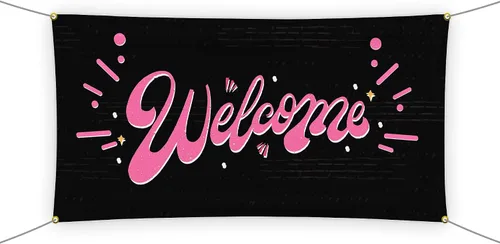 Vista 51 de Cartel de baby shower para uso en interiores y exteriores de 4 x 1 pies, pancarta grande personalizada y letreros con cuerda para colgar, telón