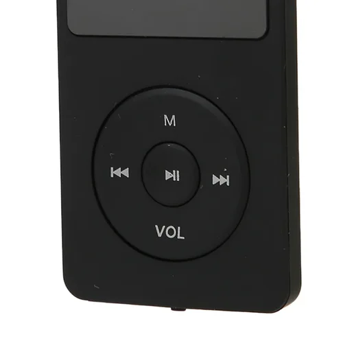 Vista 8 de Pssopp Reproductor de música MP3 MP4 portátil, material ABS ligero, almacenamiento expandible de 64 GB, ideal para deportes y viajes (negro)