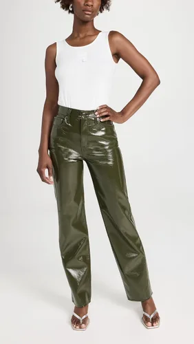 Vista 5 de Pistola Denim Pantalones Cassie de charol sintético para mujer