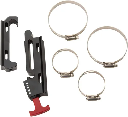 Vista 7 de Tusk Soporte para extintor de incendios UTV Billet compatible con Can-Am Maverick X2 Polaris XP 1000/Turbo