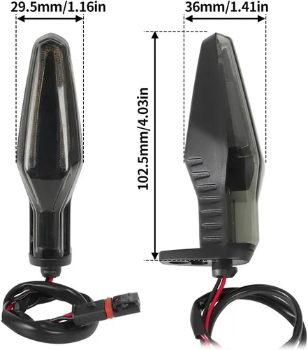 Vista 7 de motoparty para BMW Luz de Señal de Giro para BMW R1250 GS R1200 GS F750GS F850GS Adventure F 900 R S1000 XR Lámpara Direccional de Motocicleta