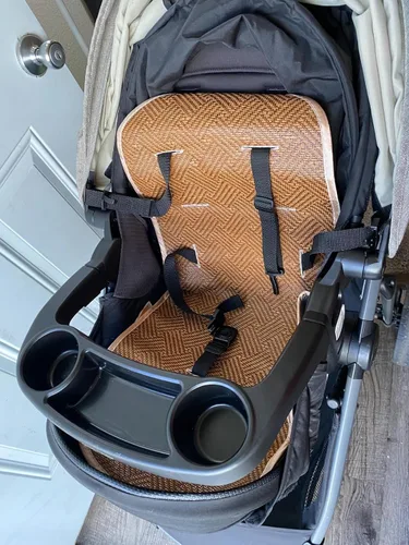 Vista 2 de Cochecito universal Cool Seat Liner Summer Cooling Liner Pad Cómodo flujo de aire que absorbe la humedad 3D Cojín Mat para cochecito asiento