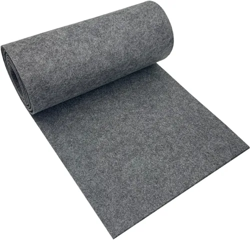 Vista 8 de aufodara Tela de fieltro 11.8 x 98.4 pulgadas Rollo de tela de fieltro para manualidades, fieltro de 3mm de espesor para manteles de fieltro DIY