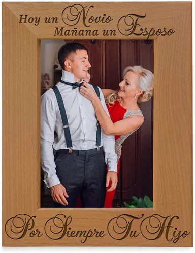 Vista 9 de KATE POSH - Regalos en español para madre del novio, regalos en español para padre del novio, regalos en español Hoy un Novio, regalos de boda