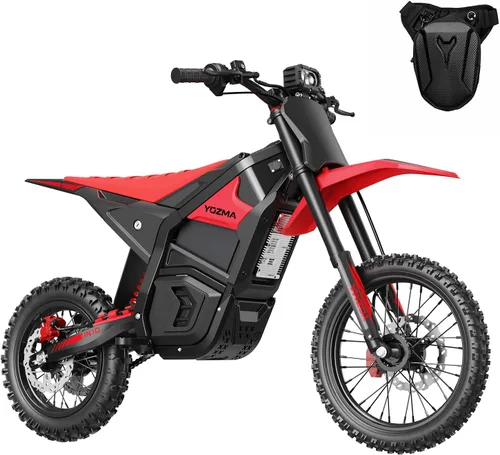 Vista 11 de Yozma IN10 bicicleta eléctrica de la suciedad, motocicleta eléctrica de Negro