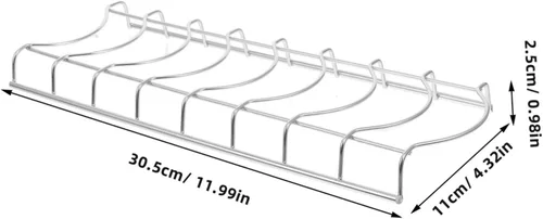 Vista 2 de Escurridor de platos de acero inoxidable, soporte multifuncional para encimera de cocina, ahorra espacio, fácil de usar para drenar platos