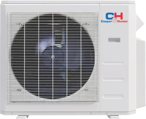 Vista 8 de Cooper & Hunter 36,000 BTU Quad 4 zonas montaje en pared sin conductos Mini Split AC y bomba de calor - Kits inteligentes y kits de instalación