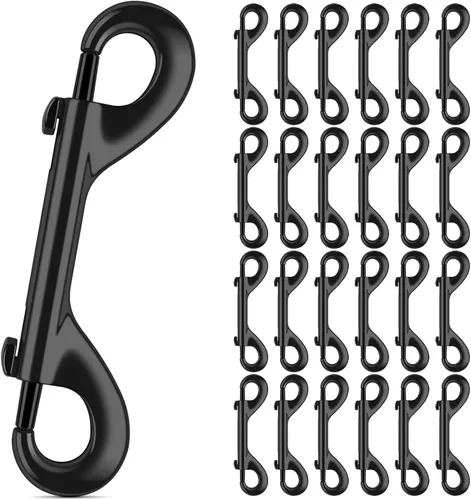 Vista 8 de ERKOON Ganchos extra grandes de 4-7/10 pulgadas de doble extremo, capacidad de carga de 220 libras, clips de aleación de zinc de doble cara