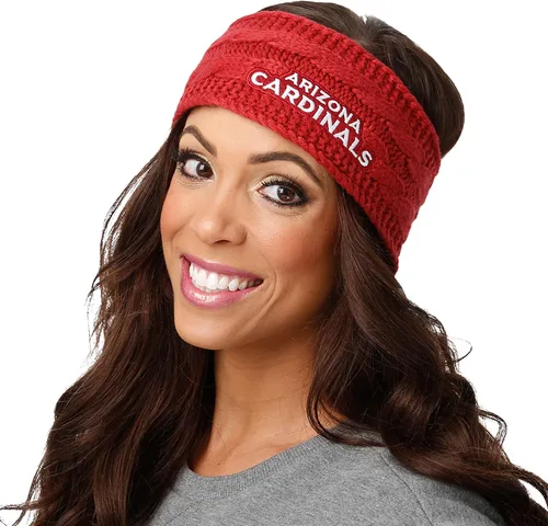 Vista 69 de FOCO Diadema de moda para mujer con logotipo de equipo de la NFL Gradiente impreso.
