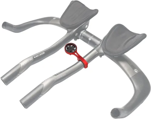 Vista 6 de Soporte de barras Aero - Garmin Bike Computer Mount para Garmin Edge, compatible con computadora GPS de bicicleta, Wahoo, Bryton, Cateye, GoPro Full