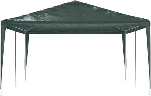 Vista 7 de vidaXL Professional Green Party Tent - UV- and Water- Polyethylene Material - Durable - Steel Frame - 13.1'x19.7'x9