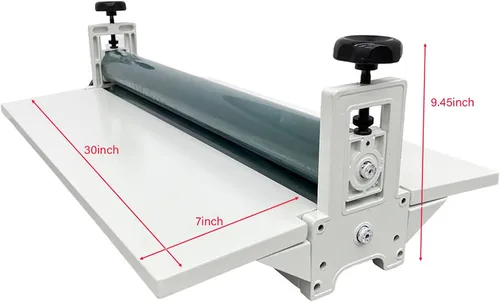 Vista 2 de 29" alas largas plegables manuales de la laminación de la máquina del laminador del laminado en frío