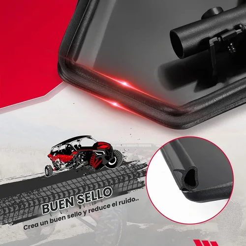 Vista 6 de KEMIMOTO Puertas inferiores X3 Max compatibles con Can Am Maverick X3 Max