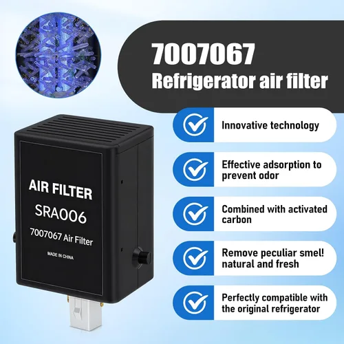 Vista 7 de 7007067 7042798 Reemplazo del cartucho de purificación de aire del refrigerador para refrigeradores sub-cero, reemplazo de filtros de aire 7007067
