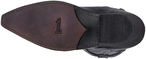 Vista 7 de Laredo Laramie - Botas de vestir con punta corta para hombre, color negro, Negro