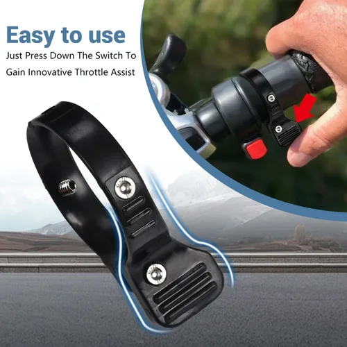 Vista 6 de Canitu Thumb Throttle Adapter,E-Bike Throttle Adapter Attachment Drive Conversion Kits Replacement for Rad, for Lectric, for Pedego, for Himiway