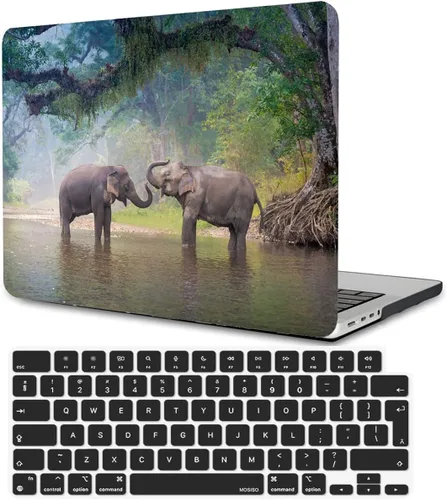 Vista 16 de Protector para laptop compatible con MacBook Pro de 13 pulgadas, modelo A1278 lanzado 2008 2009 2010 2011 2012 con CD-ROM, cubierta rígida delgada