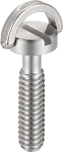 Vista 7 de uxcell Tornillo de trípode para cámara – Adaptador de tornillo de montaje macho de 1/4 pulgadas ranurado de 0.47 pulgadas de longitud para soporte