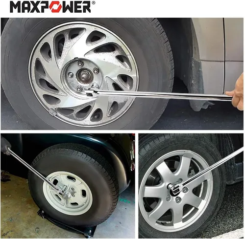 Vista 6 de MAXPOWER - Barra de disyuntor de 24 pulgadas con mango flexible de 1/2 pulgada