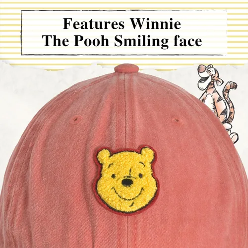 Vista 9 de Disney Winnie The Pooh Dad Hat, Adjustable Cotton Baseball Cap with Curved Brim