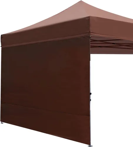 Vista 32 de ABCCANOPY - Toldo desplegable para el sol 10'x 10', pared lateral de 10' (1 panel), más de 15 colores, con cintas para sujetar de la estructura