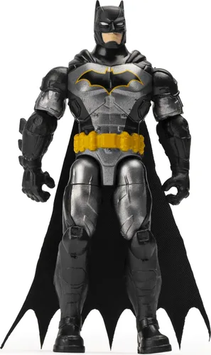 Vista 3 de Batman 6056744 - Figura de acción táctica Rebirth de 4 pulgadas con 3 accesorios misteriosos, Misión 1, multicolor