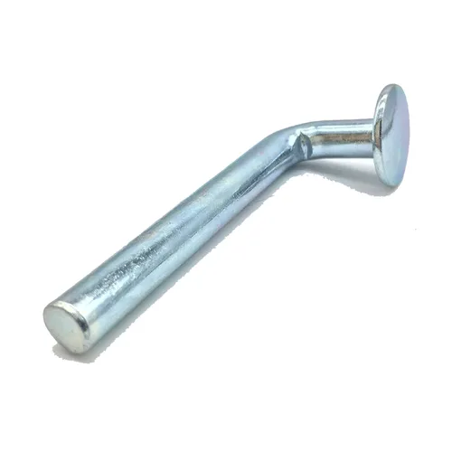 Vista 10 de Perno de seguridad para estante de paleta, pasador de caída universal, sombrero redondo Φ ¾″ 0.750″ (0.750 in), ancho Φ 0.300″ (0.300 in), altura