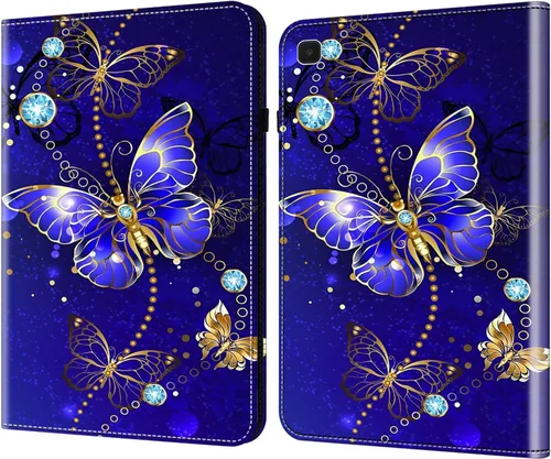 Vista 21 de Dteck Funda transparente delgada de 8.7 pulgadas con soporte y ranura para soporte para bolígrafo, esquinas reforzadas a prueba de golpes, para #00