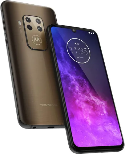 Vista 6 de Motorola One Zoom - 128GB - GSM desbloqueado (T-Mobile, AT&T solamente) (bronce cepillado)