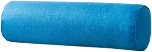 Vista 11 de Almohada larga de algodón y lino para el hogar, almohada redonda decorativa para el cuello cervical, almohada cilíndrica redonda para rodilla Beige